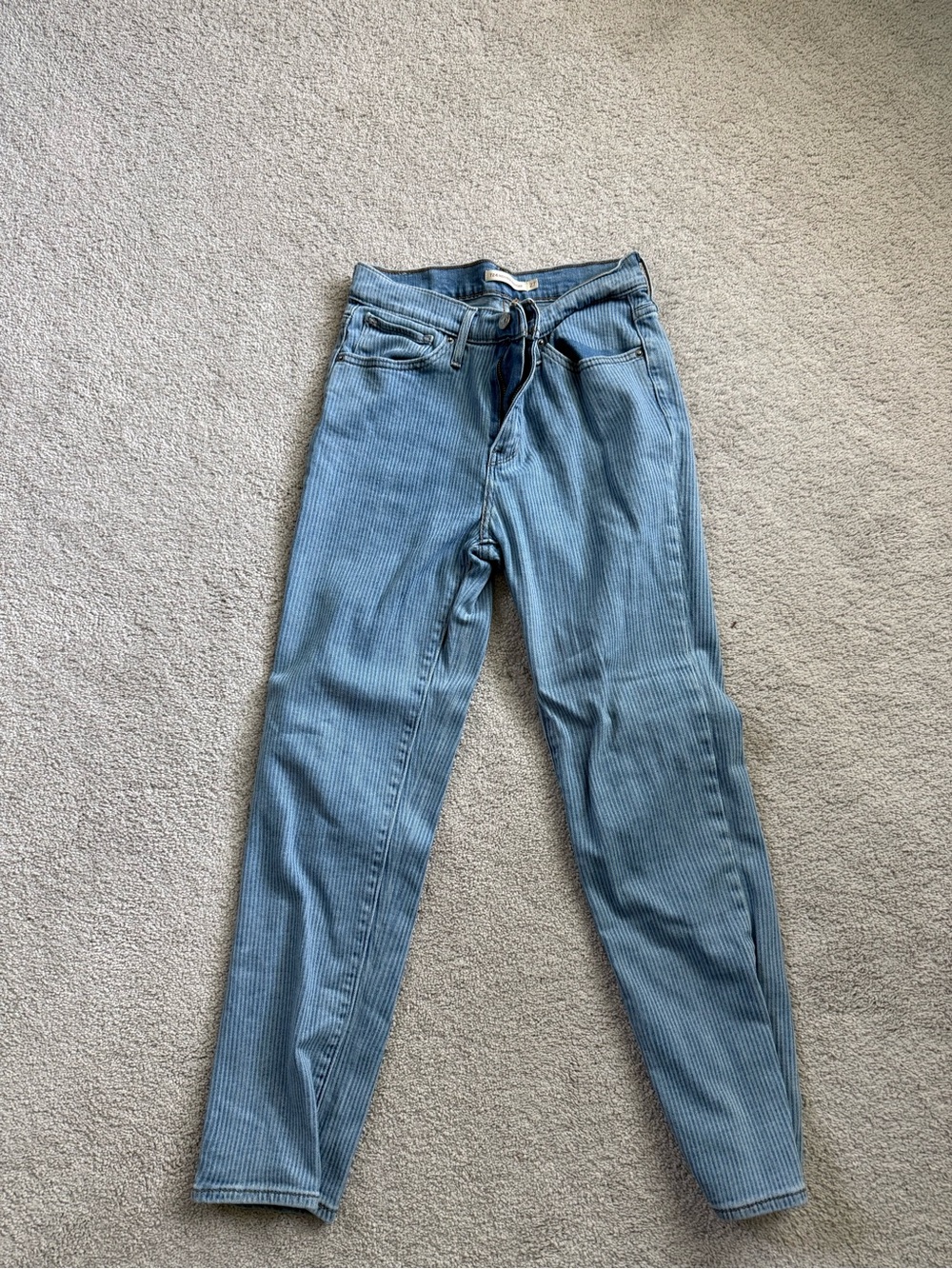 Levi's Women's Light Wash Blue Skinny Jeans